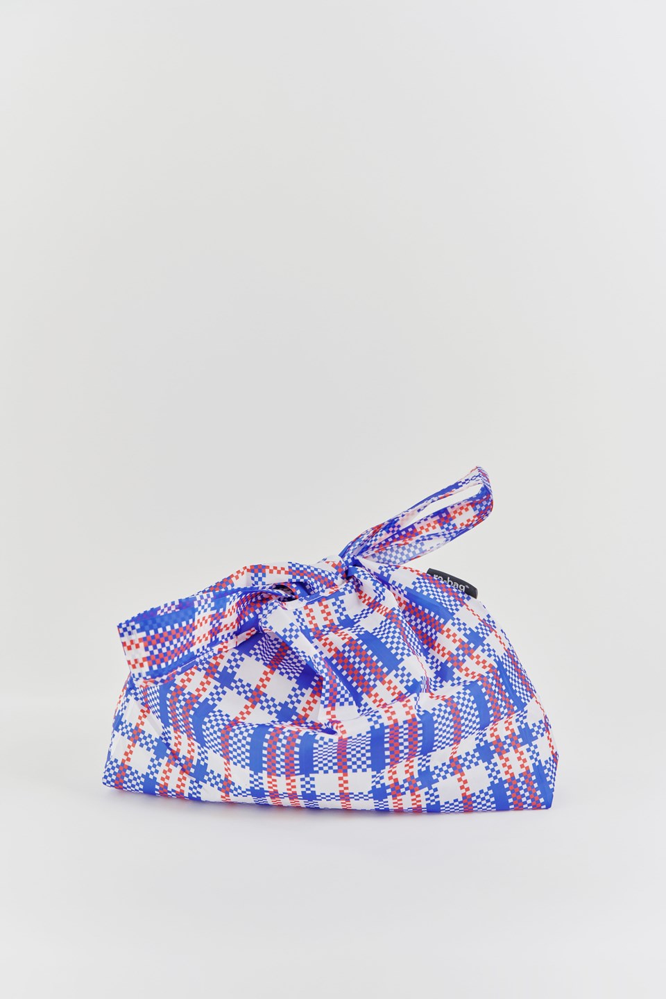 Faltbare Re-Bag Tasche mit Chinamuster aus Polyester